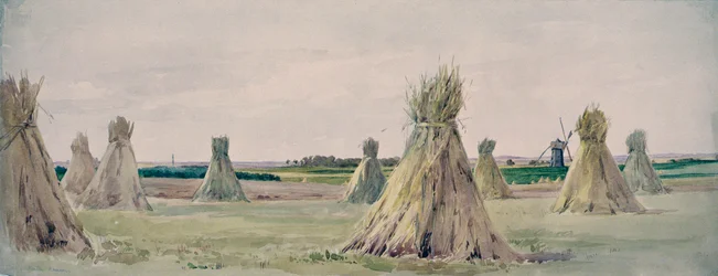 Schlachtfeld von Azincourt, 25. Oktober 1415